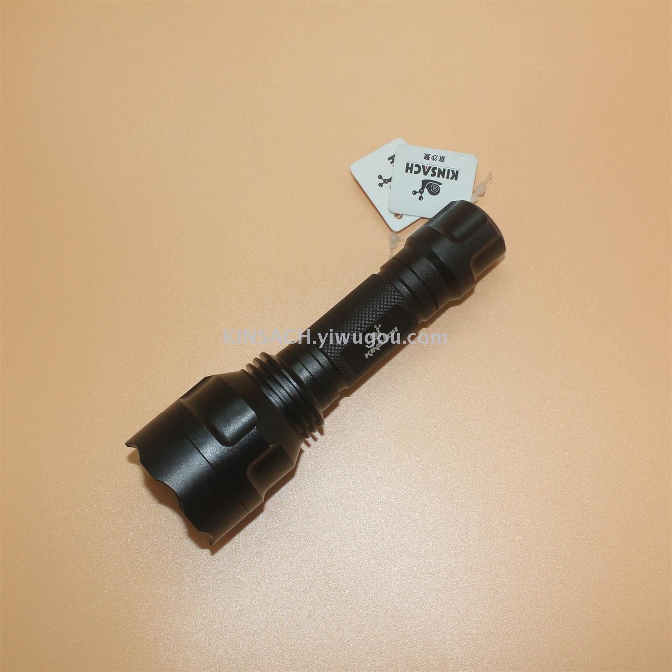Jinsha Poly Strong Light home lighting flashlight Wholesale C8-L2 flashlight