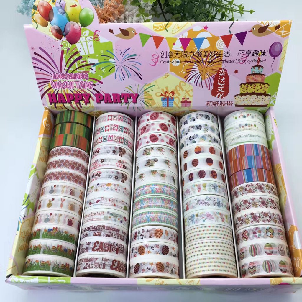 【复活节】节日系列和纸胶带 手账装饰贴1.5cm*10m产品图