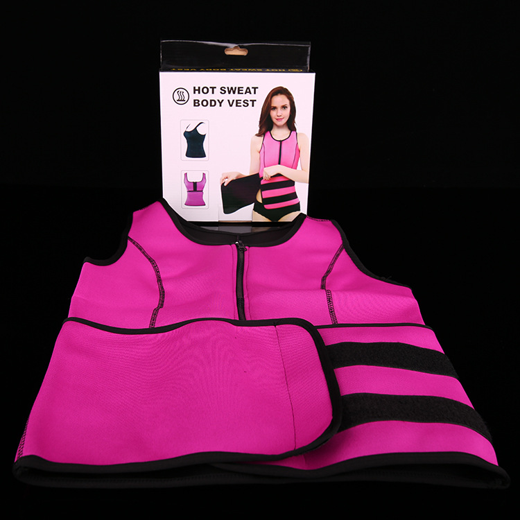 HOTSWEA BODYVEST瑜伽背心塑身束腰背心汗蒸修身产品图