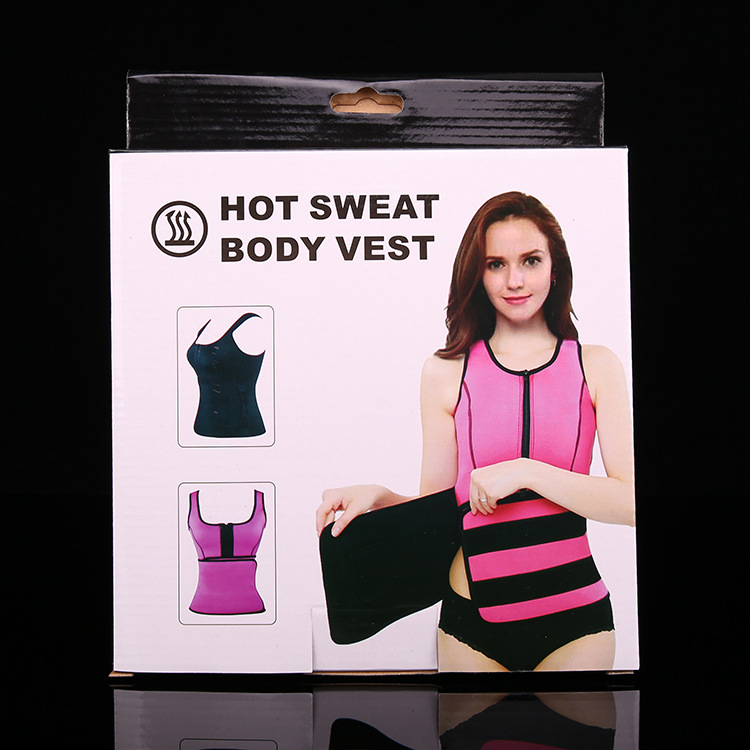 HOTSWEA BODYVEST瑜伽背心塑身束腰背心汗蒸修身