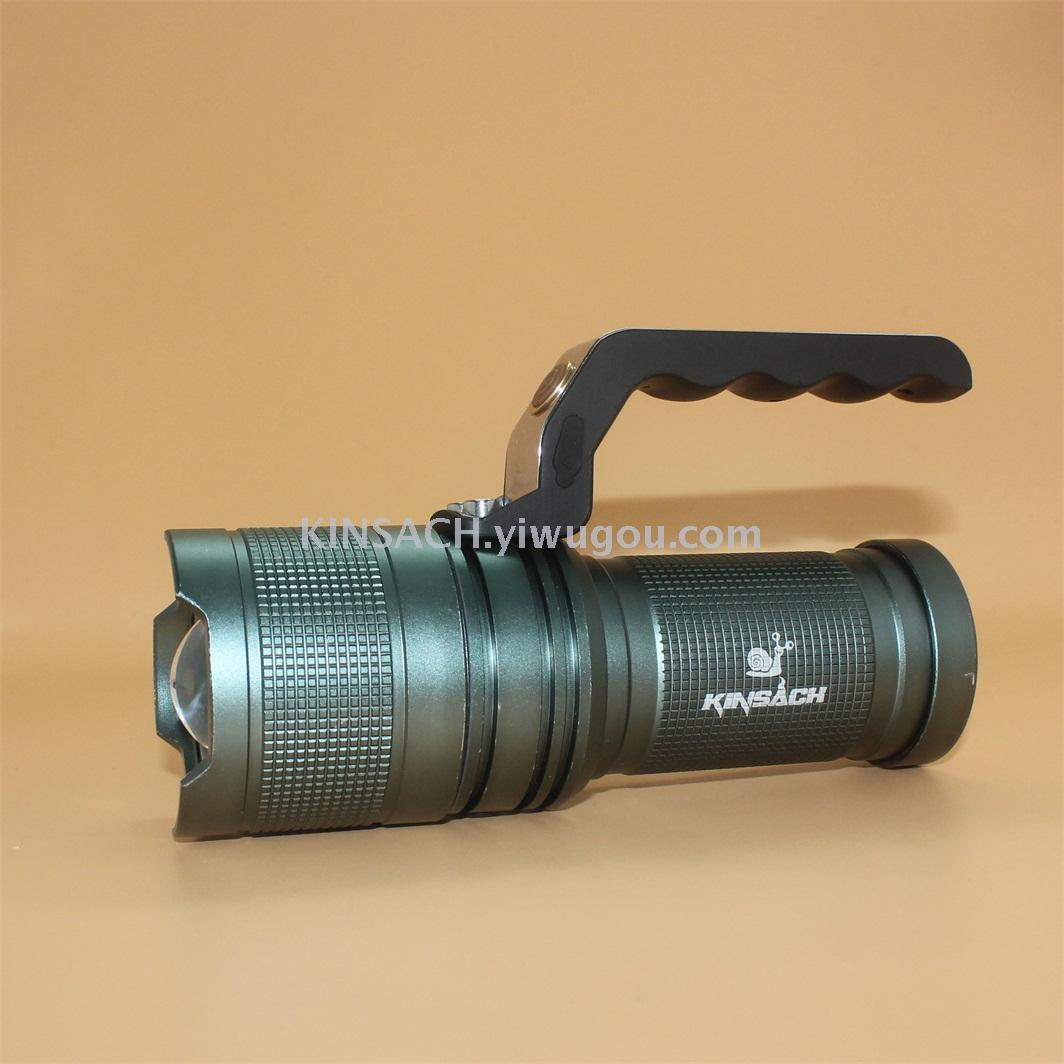 Jinsha yuyuan shot home outdoor night fishing security emergency patrol D2 hand lantern