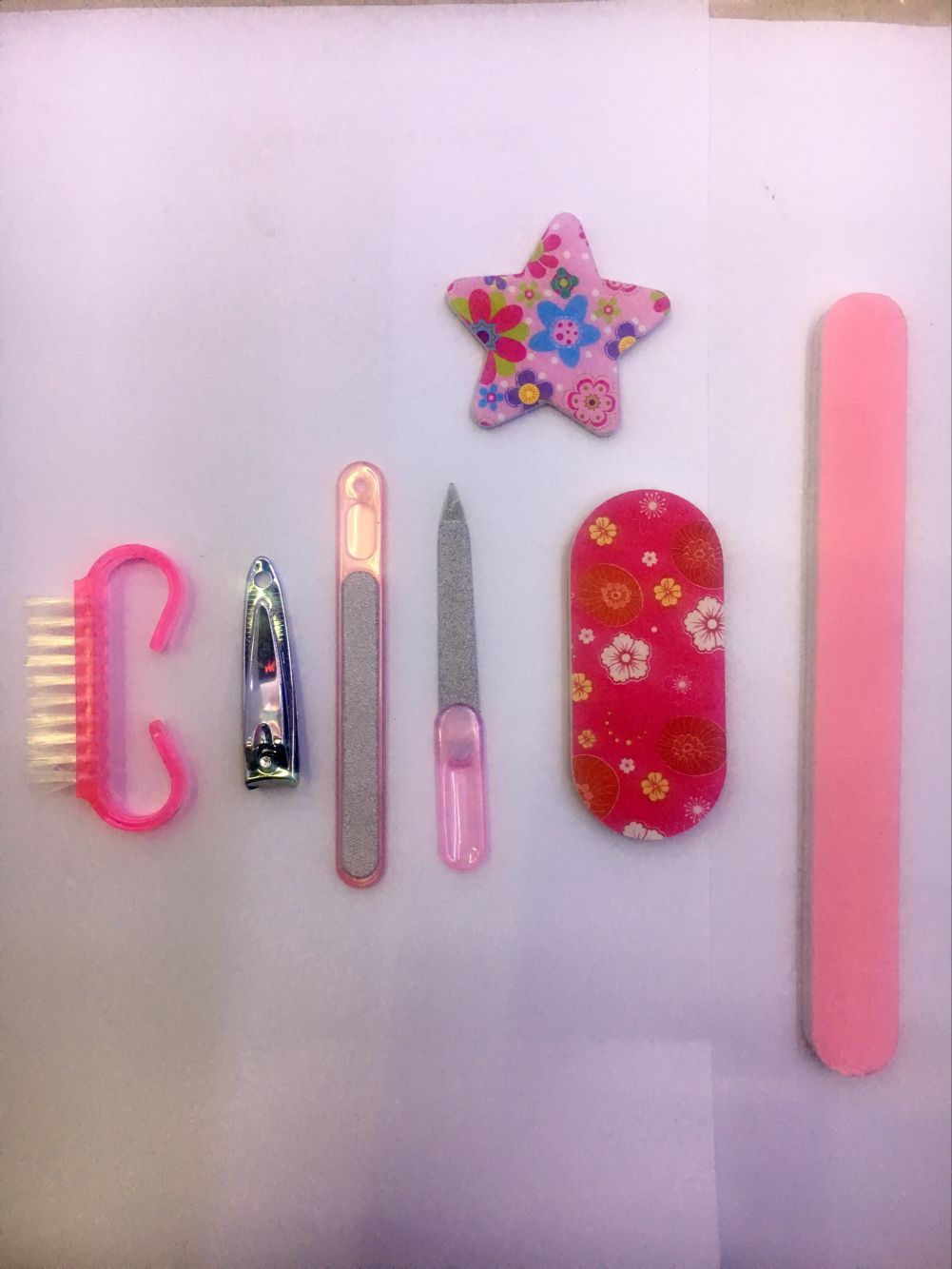 挫片，指甲剪，圆形挫，星形挫产品图