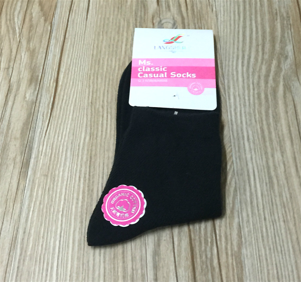 The solid color series of thin spring cotton socks for women is a bestseller in spring Specification image