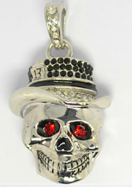 Wholesale metal skull USB flash drives 32, fashionable, trendy, personalized and creative