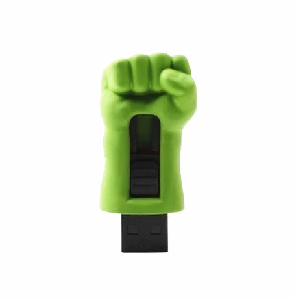 Avengers 32GU flash drive, Iron Man Glowing USB flash drive, Captain America Shield, Thor's Hammer, Hulk USB flash drive Application Scenario
