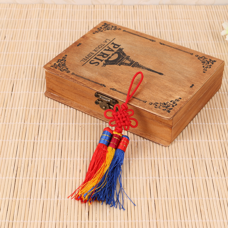 Manufacturers direct Chinese knot 3 - color su Tassel pendant accessories thumbnail