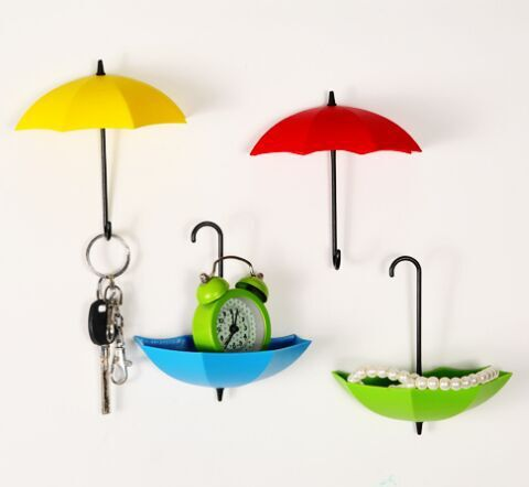 创意雨伞墙壁挂架 收纳墙壁装饰品 新奇特产品 TV电视购物产品图