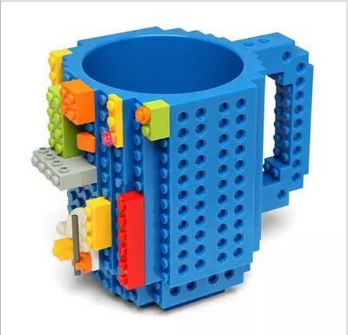Lego cup DIY assembly cup TV shopping novel special products