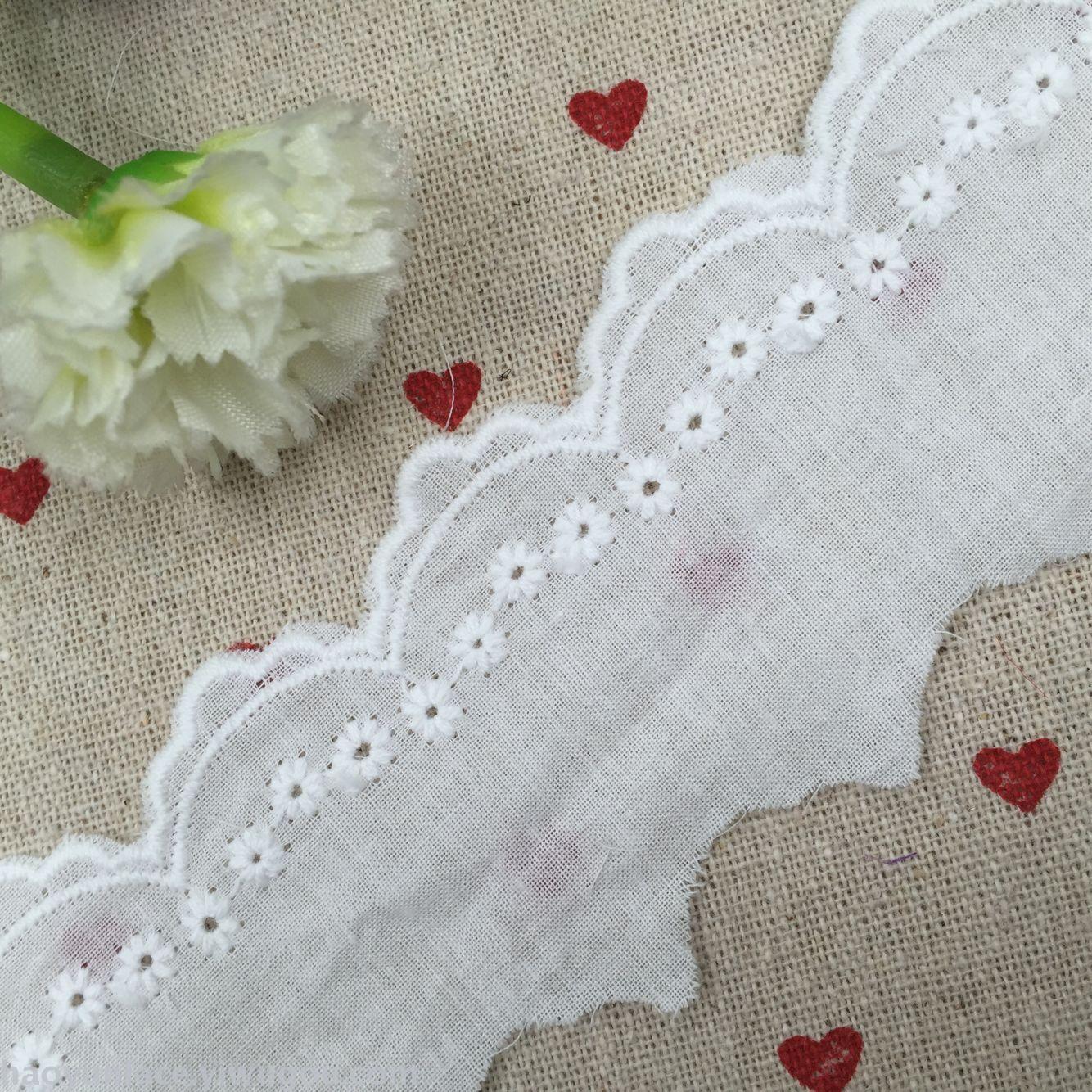 [Recommended By The Manager] Cotton Lace Bleached White Clothing Accessories Diy Manufacturers Spot Diy Manufacturers Spot