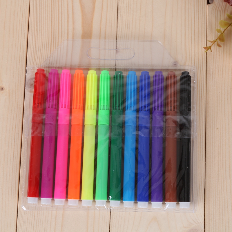 12色水彩笔/画笔/水彩笔产品图