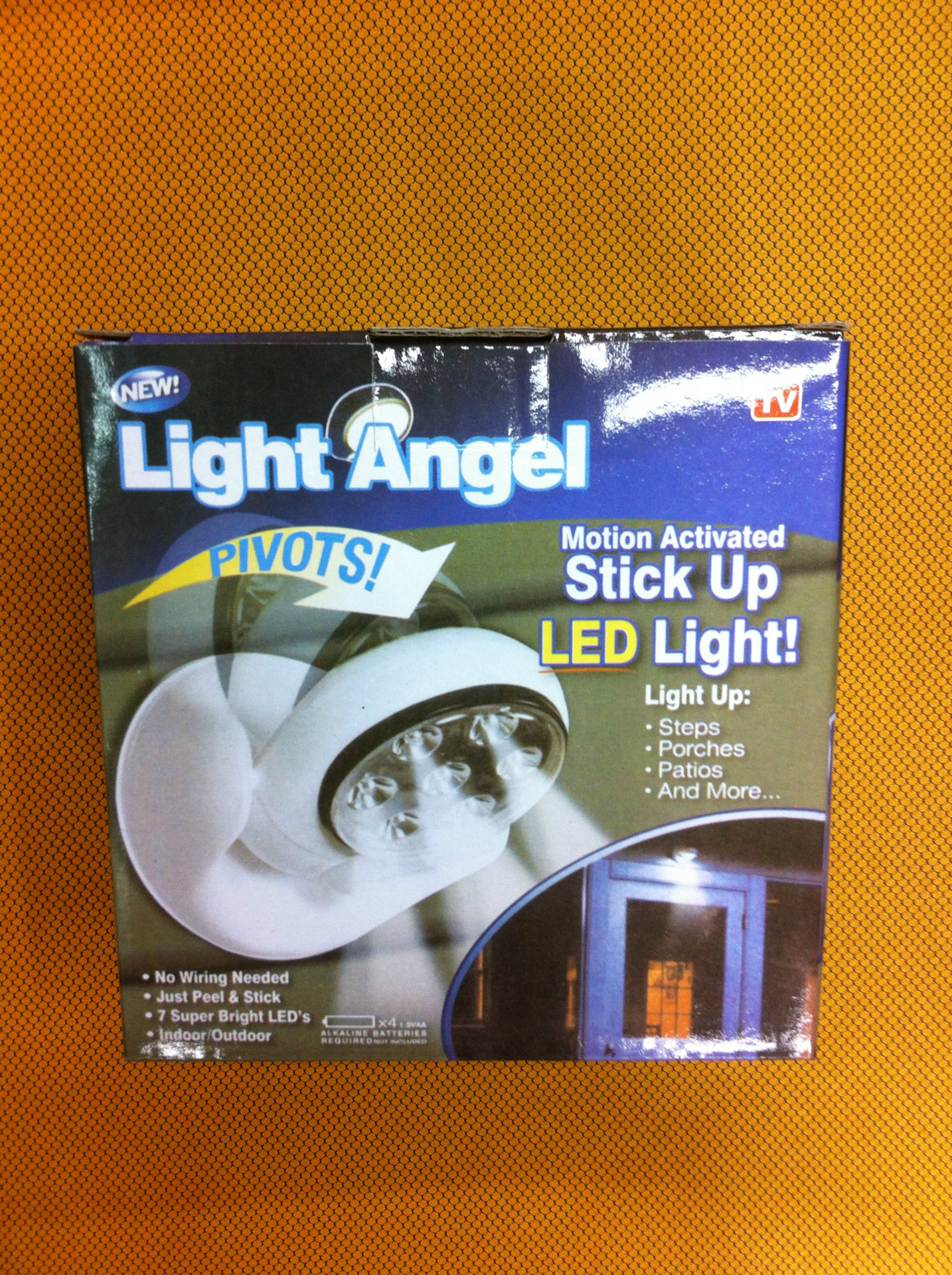 Factory direct 360 degree body sensor lamp rotating light Angel corridor lamp