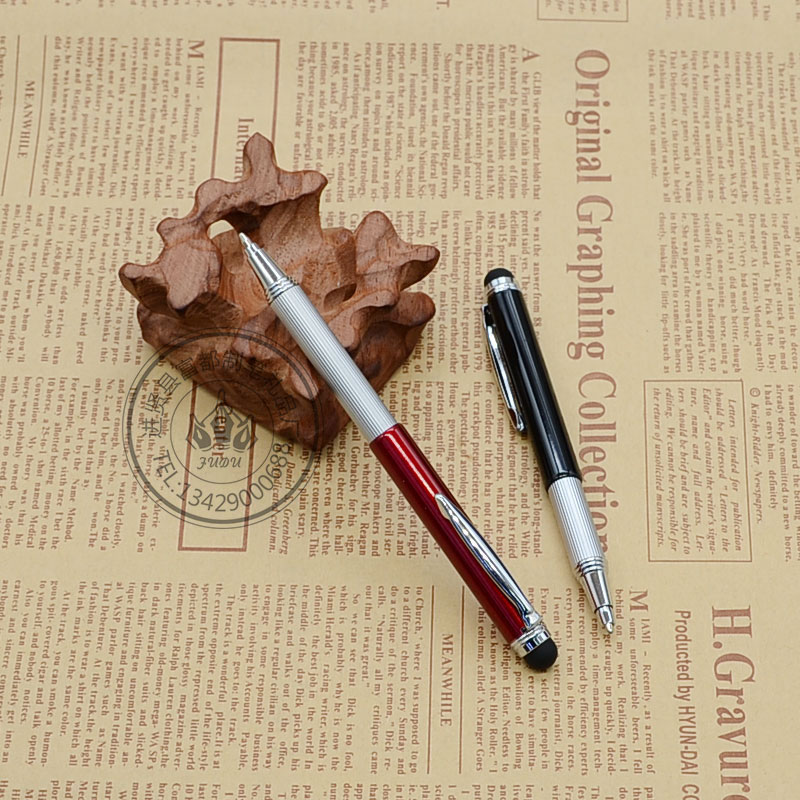 Fudu Pen Industry supplies creative metal capacitive retractable pens as gifts Specification image