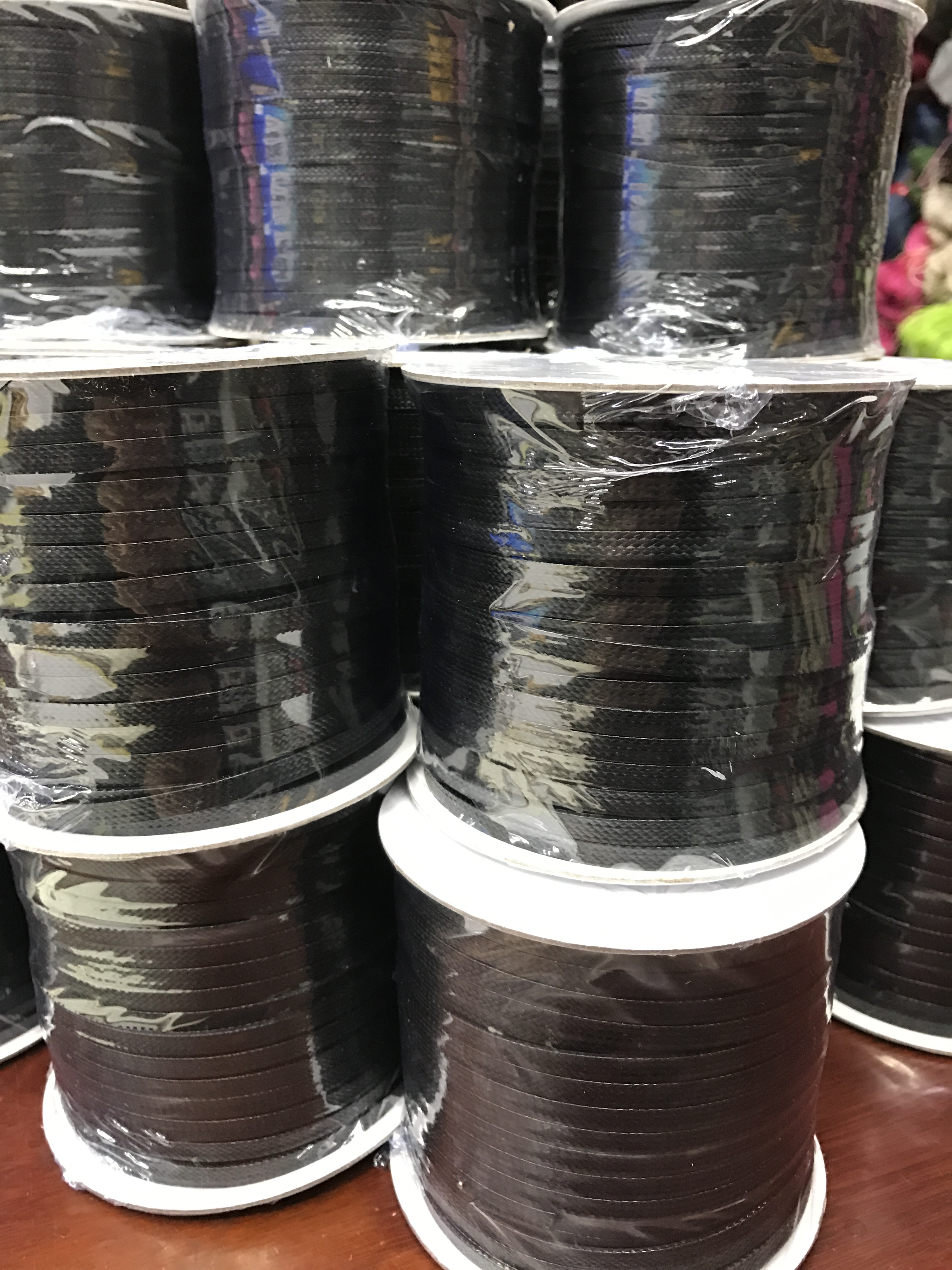 Korean wax thread 6.0mm flat tape details Picture