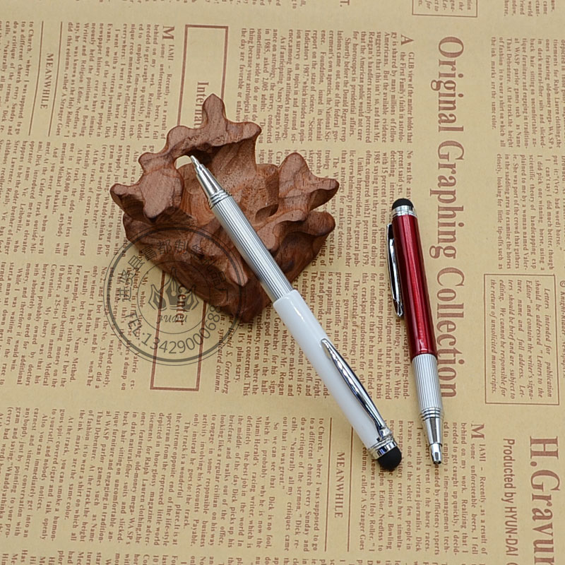 Fudu Pen Industry supplies creative metal capacitive retractable pens as gifts Application Scenario