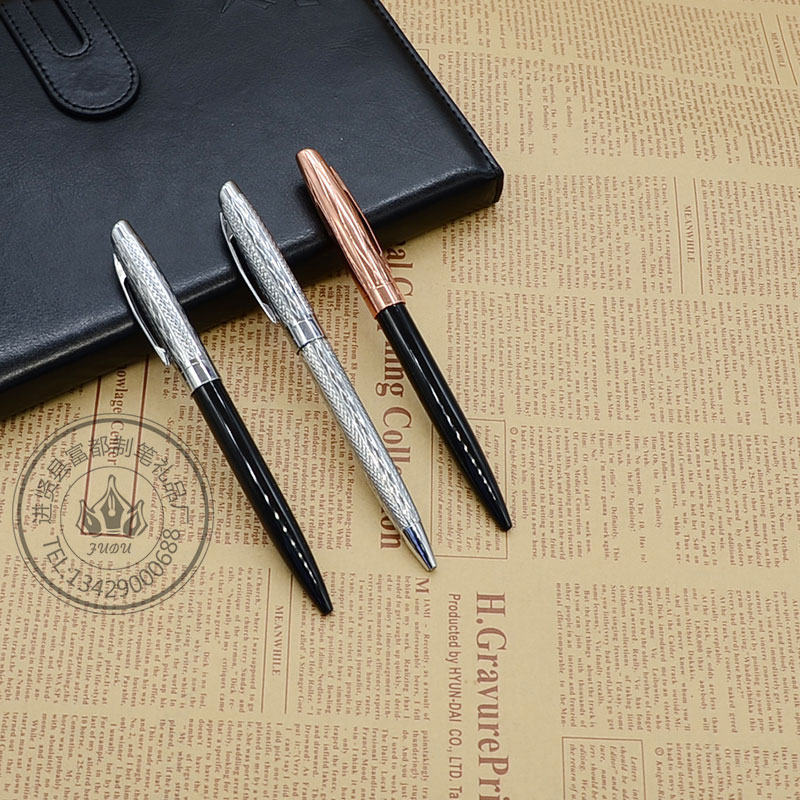 厂家直销金色广告笔 创意金属圆珠笔 礼品笔