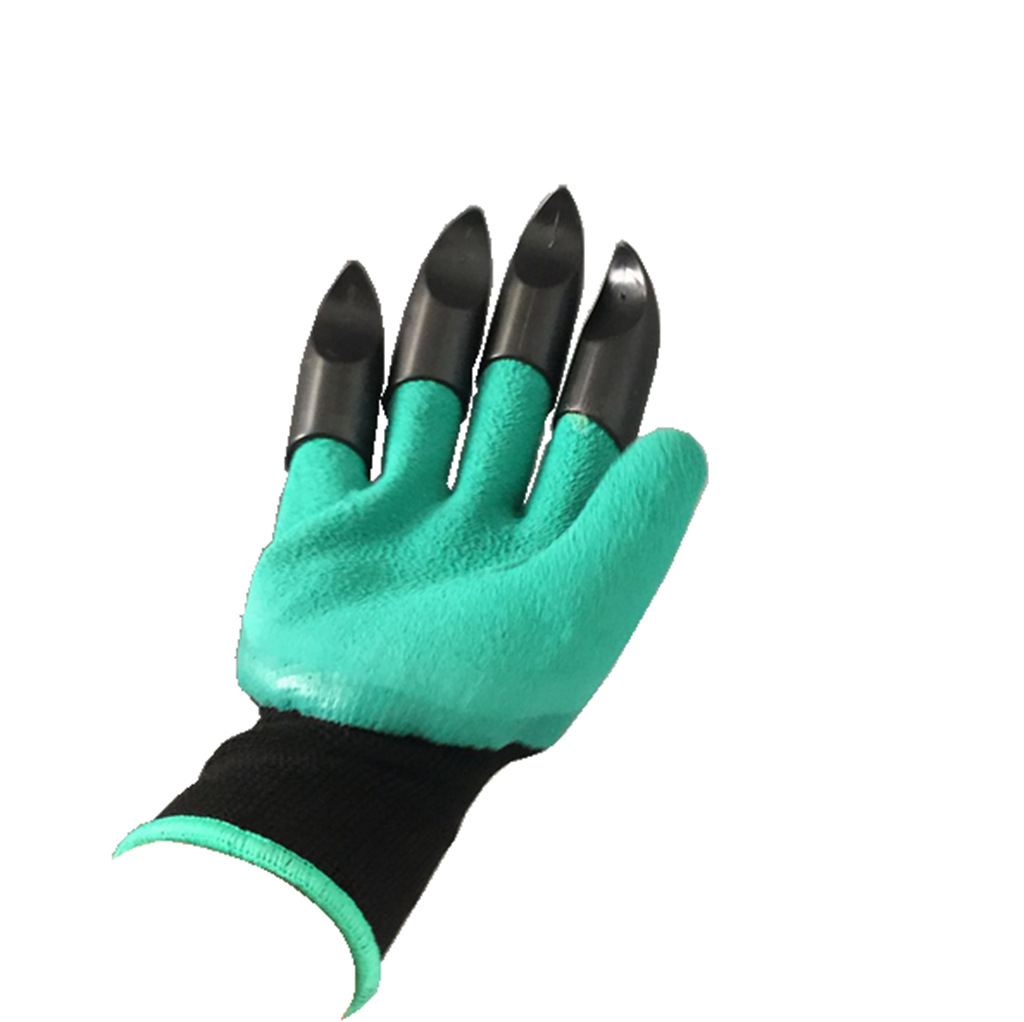 Garden protective insulation gloves Garden flower gloves impregnated rubber gloves TV products