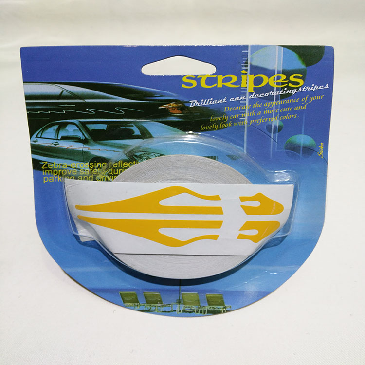 汽车用品汽车贴纸外贸热销汽车贴纸车身贴线条不干胶贴纸细节图