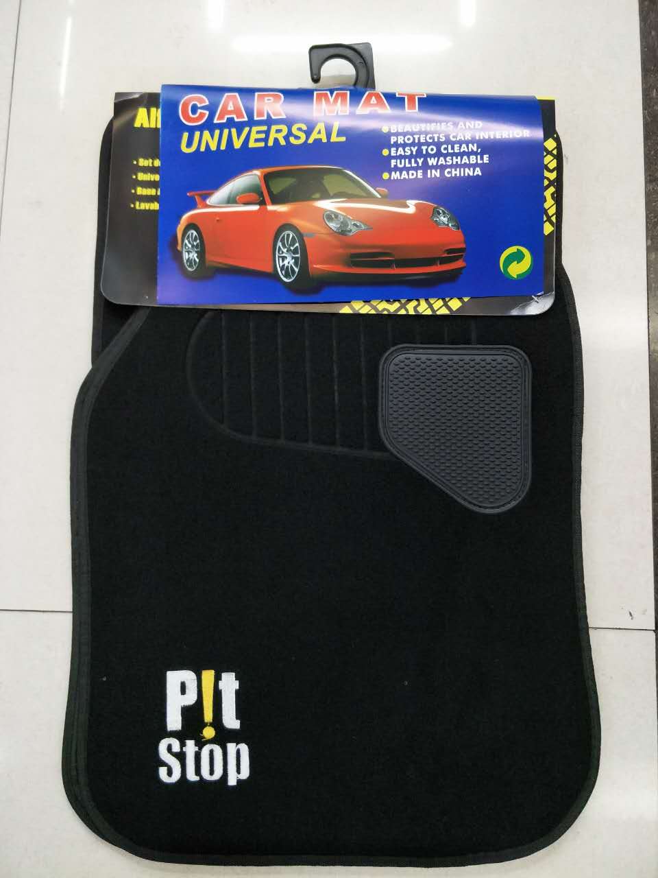 轿车通用毛毯刺绣卡通汽车脚垫