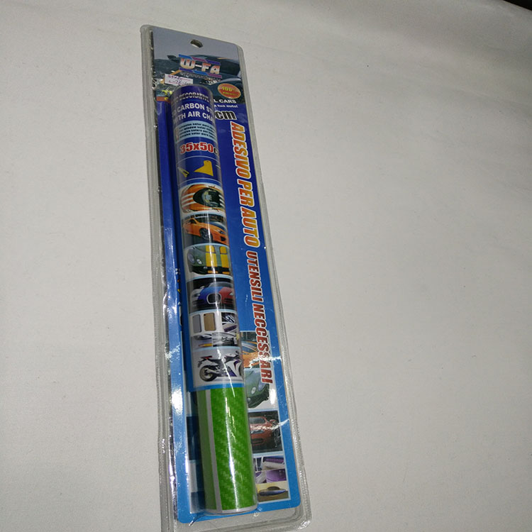 批发外贸汽车贴纸碳纤维贴纸车身改色膜细节图