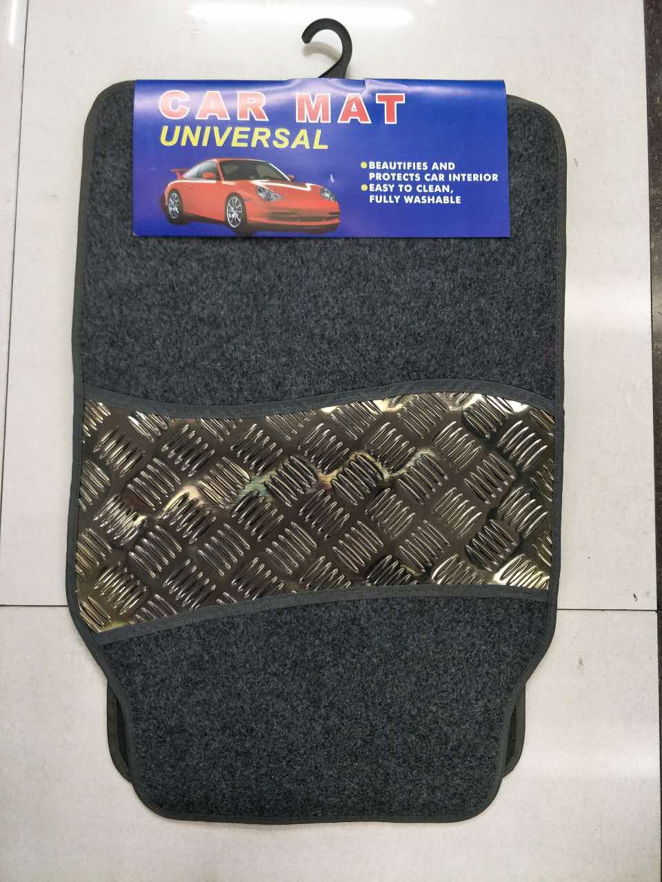 Universal car blanket embroidered cartoon car floor MATS Specification image
