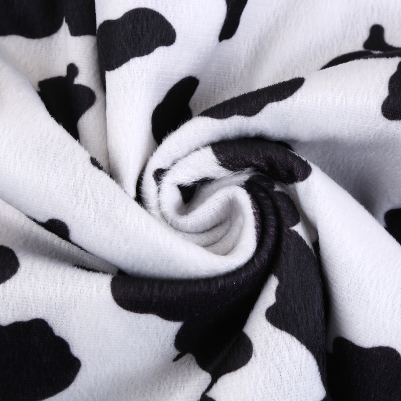 Printed Short Plush, Various Flower Shapes details Picture