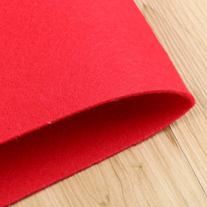 Polyester Material Red Felt, Non-Woven Fabric Specification drawing