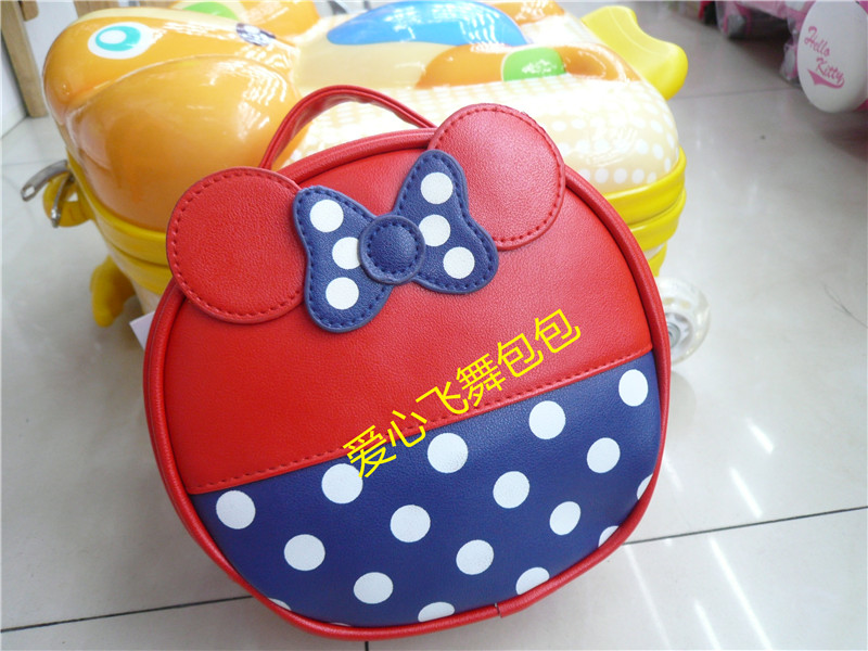 PU小包亲子包女孩手拎包儿童背包产品图