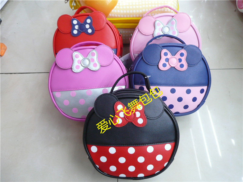 PU小包亲子包女孩手拎包儿童背包图