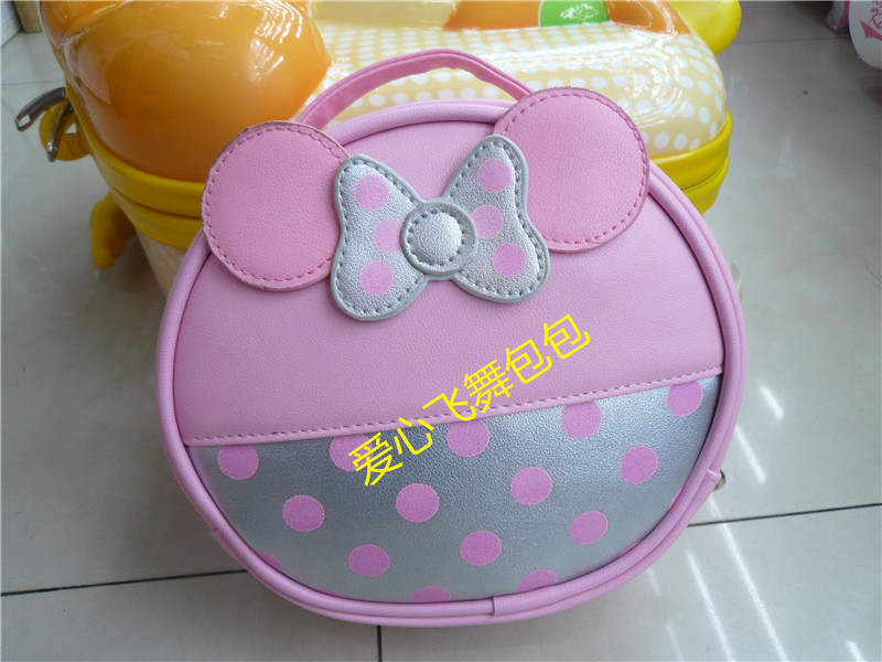 PU小包亲子包女孩手拎包儿童背包细节图