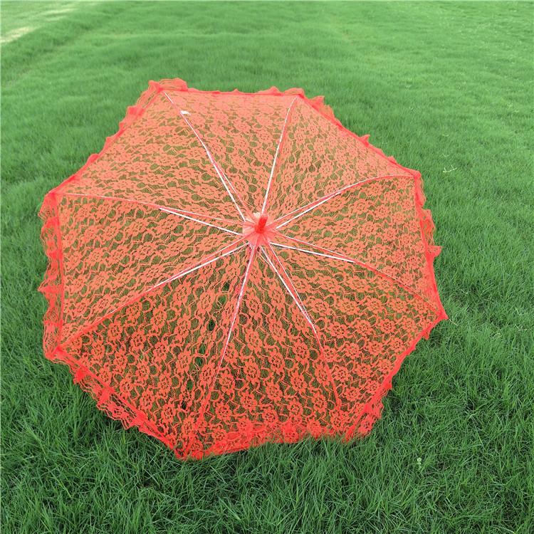 花边工艺蕾丝摄影道具公主婚庆舞蹈伞婚纱伞新娘伞产品图