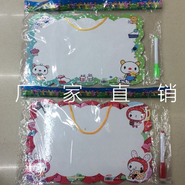 儿童卡通写字板 益智画画白板 多款式可擦板产品图
