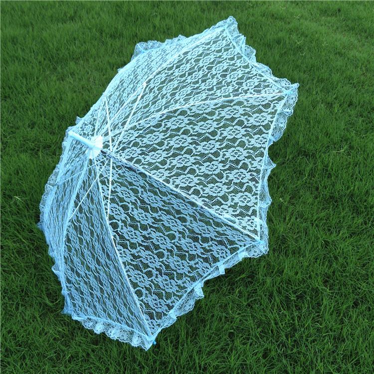 花边工艺蕾丝摄影道具公主婚庆舞蹈伞婚纱伞新娘伞细节图