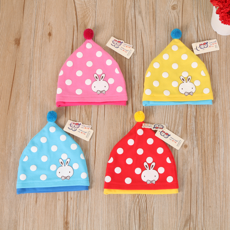 Shirley Doll pacifier printed baby pullover hat knitted hat child hat warm hood