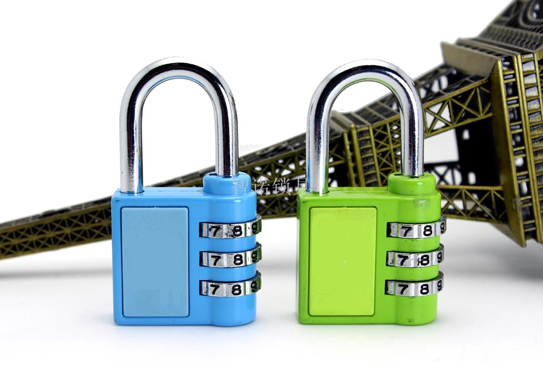 高品质 3位码 锌合金箱包密码锁,密码锁,密码挂锁