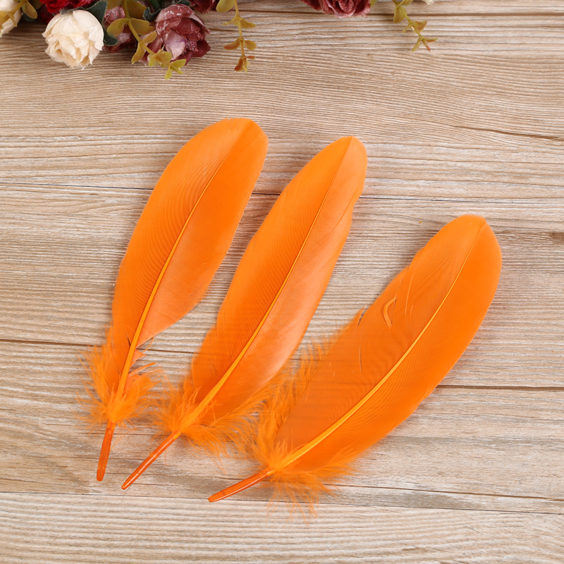 Manufacturers Direct Sales Fashion Pure Color Feather Color Variety Specification drawing