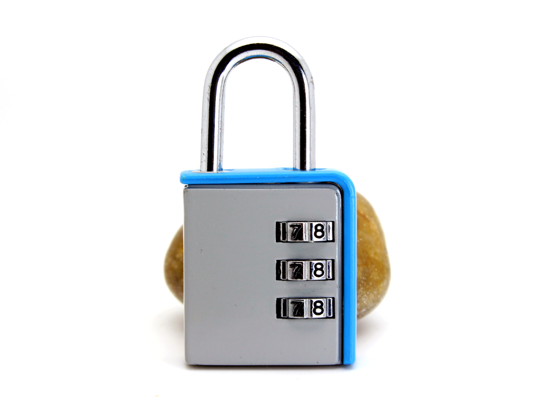 高品质 3位码 锌合金箱包密码锁,密码锁,密码挂锁