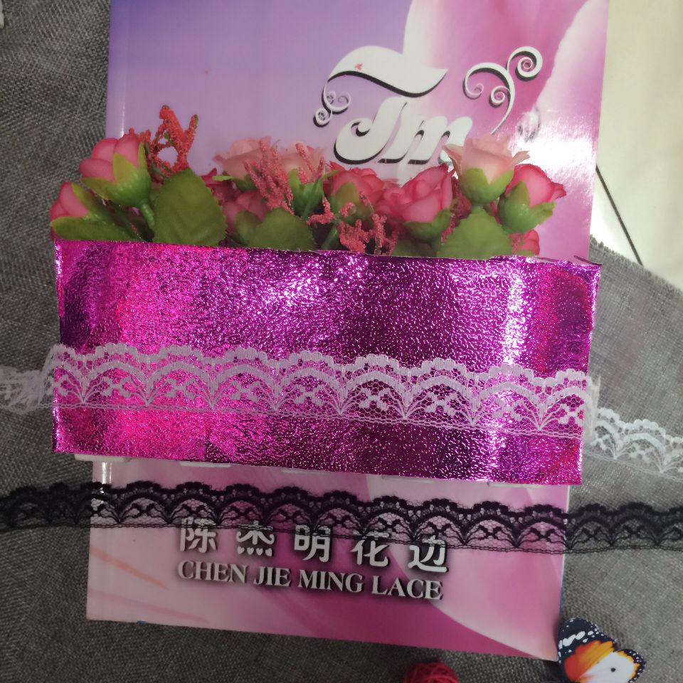 Direct sales from the manufacturer of non-elastic lace trims