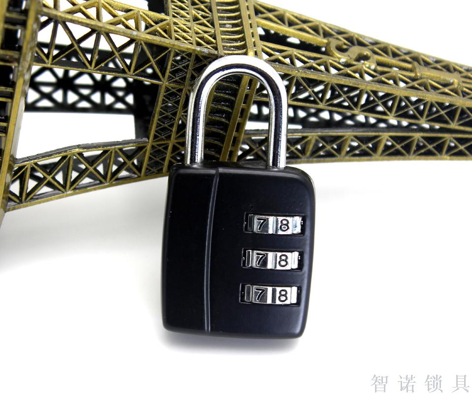 高品质 3位码 锌合金箱包促销锁 密码挂锁 密码锁