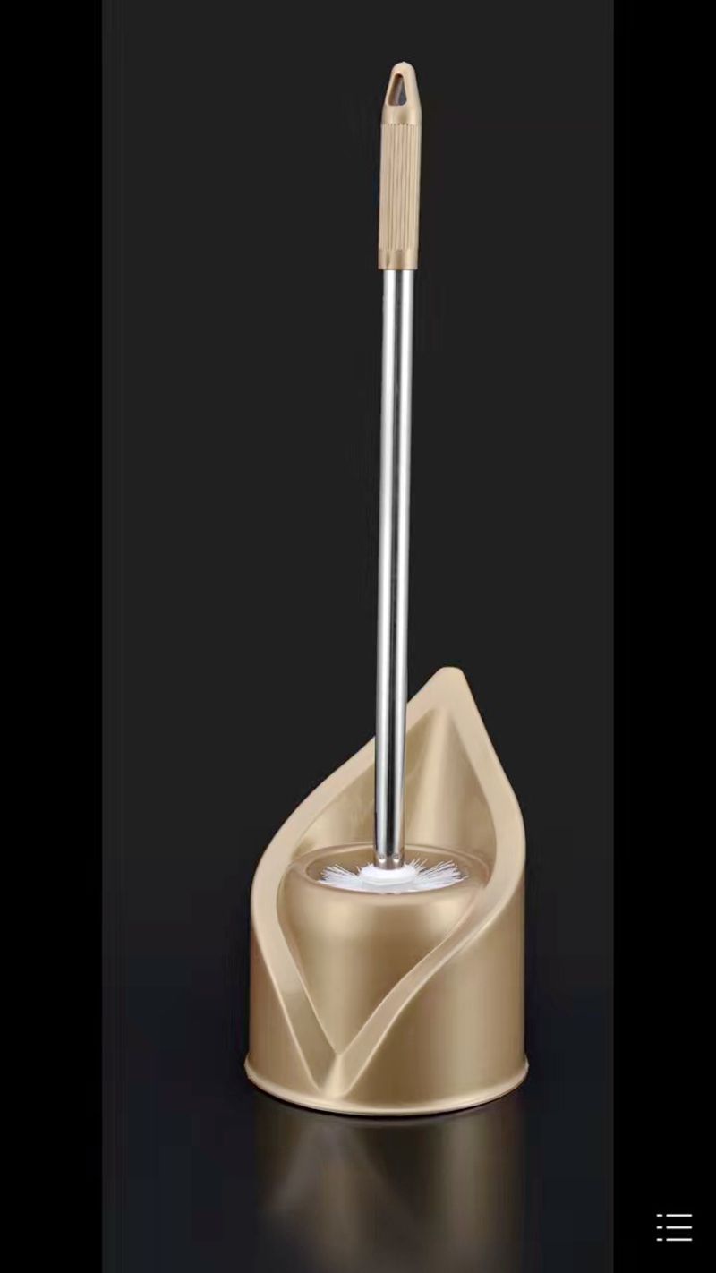 Toilet brush Leaves toilet brush stainless steel rod toilet brush tandem