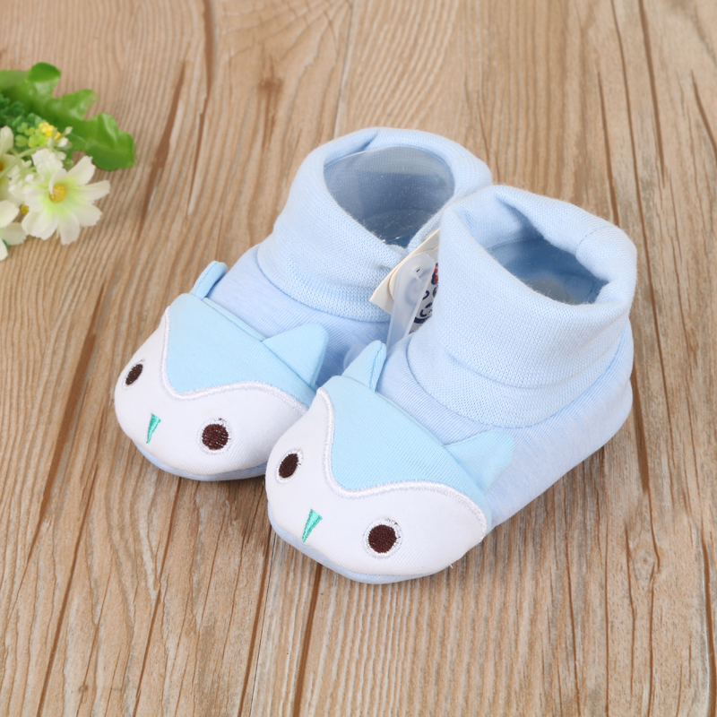 雪力娃舒适春秋款绣牛单鞋软底宝宝鞋婴儿鞋产品图