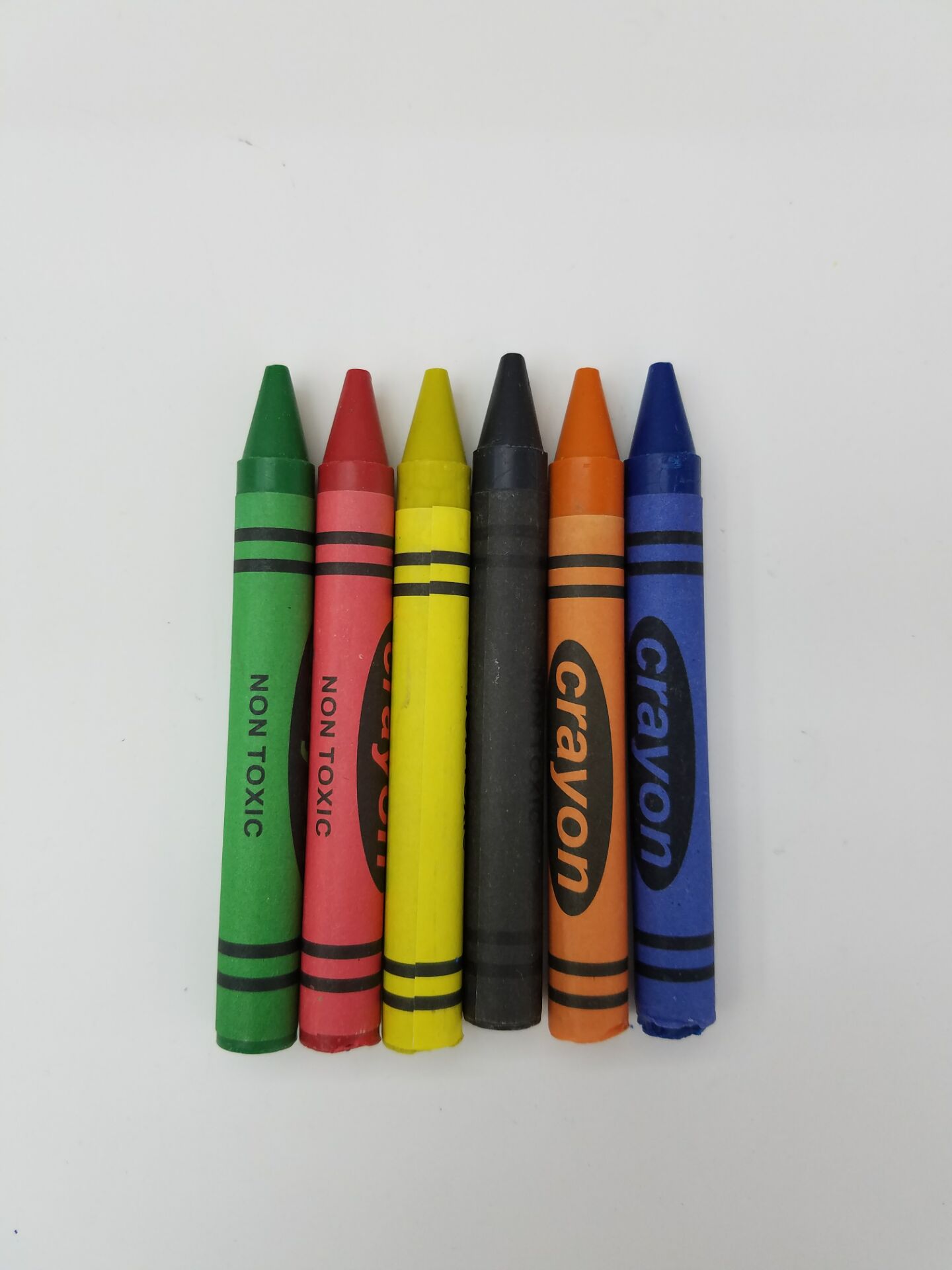 Jumbo crayon, 6 colors, 12 colors in package