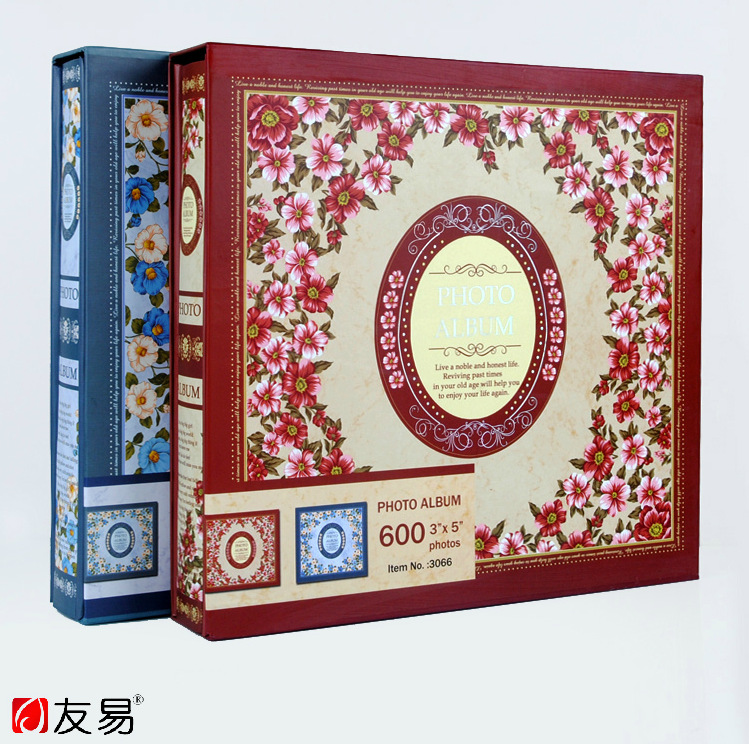 Youyi Album retro elegant flower 3R5 inch 520 album album family album large capacity