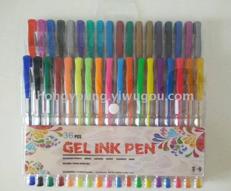 Color neutral pen set custom 24 colors 36 colors 48 colors 72 colors