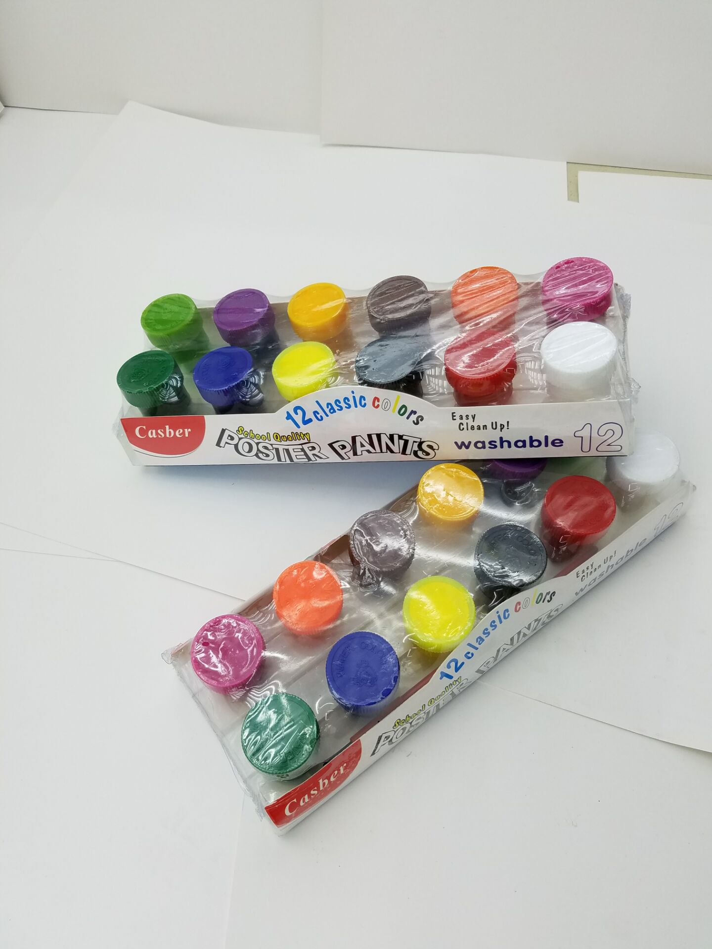 6 one-piece watercolor pigments 12 one-piece watercolor pigments 25ml
