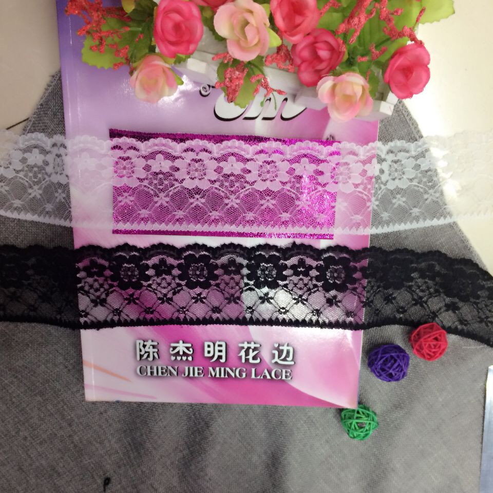 Factory direct sales of non-elastic lace trim with good quality