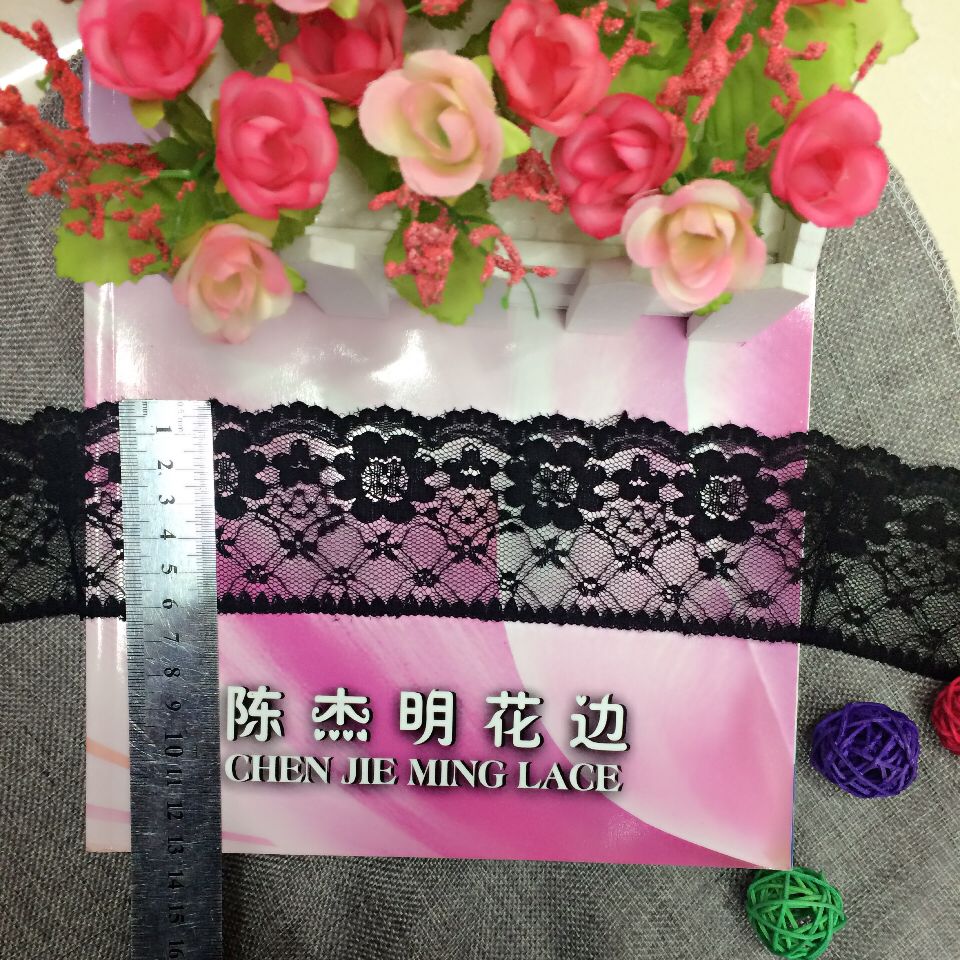 Factory direct sales of non-elastic lace trim with good quality details Picture