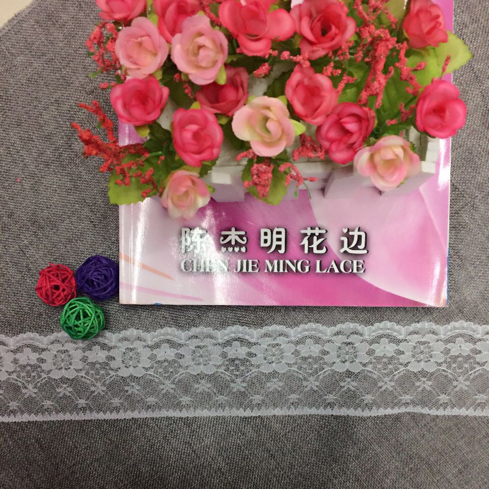 Factory direct sales of non-elastic lace trim with good quality Application Scenario