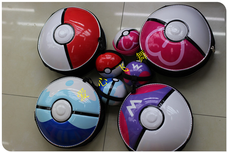 Best-selling EVA4 color spirit ball kindergarten children's backpack Cartoon bag Round Ball bag coin purse