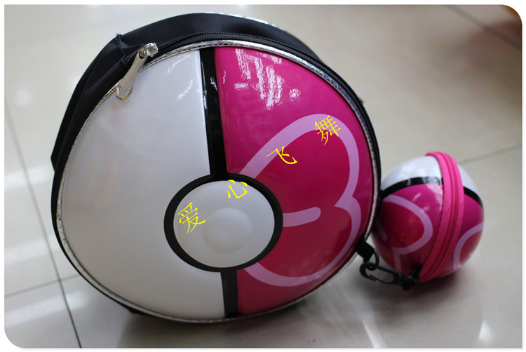 Best-selling EVA4 color spirit ball kindergarten children's backpack Cartoon bag Round Ball bag coin purse Specification image
