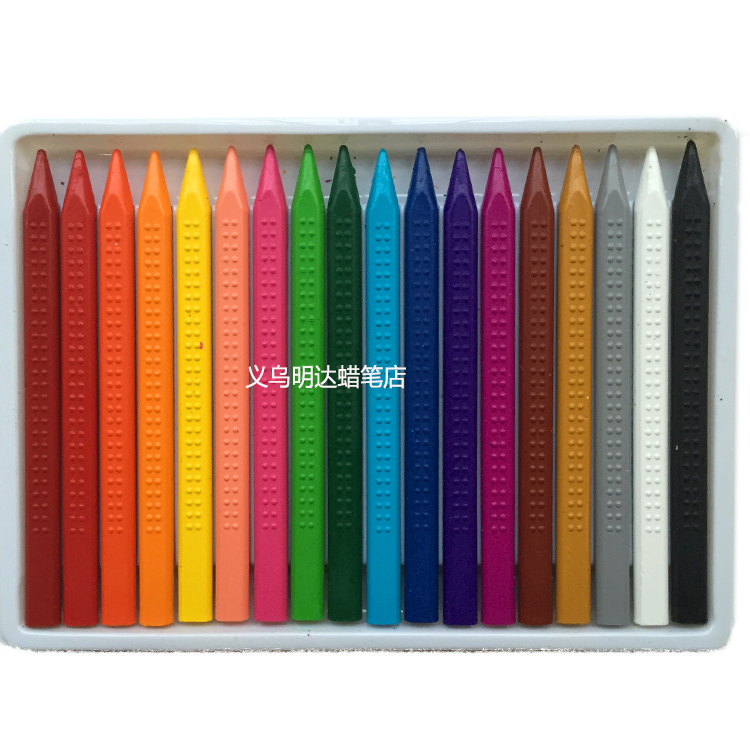 Minda Resin Plastic Crayon Students Children Painting Crayon Children Graffiti Color Crayon Non-Slip Non-Toxic Application Scenario